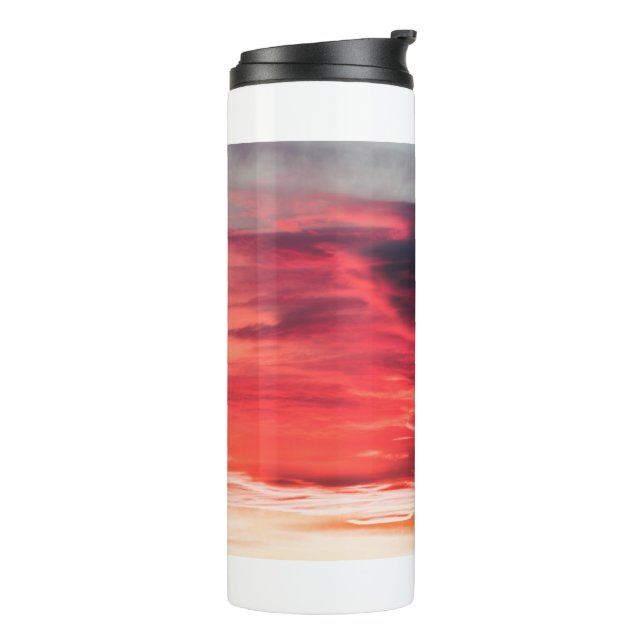 feline wave thermal tumbler (Rotated Left)