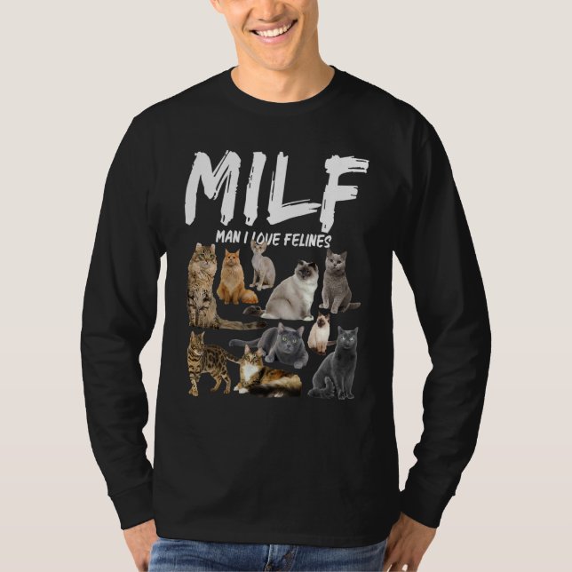 Felines Cat  Vintage 1 T-Shirt (Front)