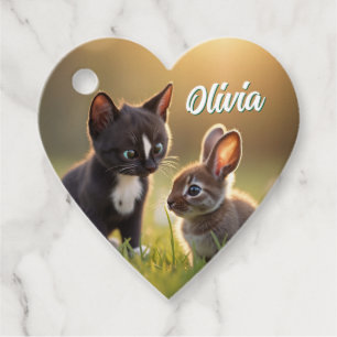 Felini & Fluffy: An Easter Tale of Two Friends Favour Tags