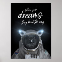 Felini Space Cat - Follow Your Dreams -