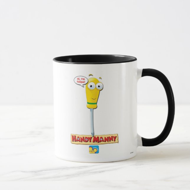 Felipe the Screwdriver Disney Mug (Right)