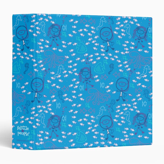 Felittle People Underwater Binder (Front/Spine)