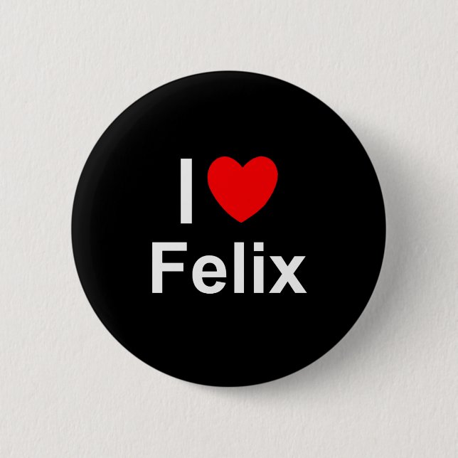 Felix 2 Inch Round Button (Front)