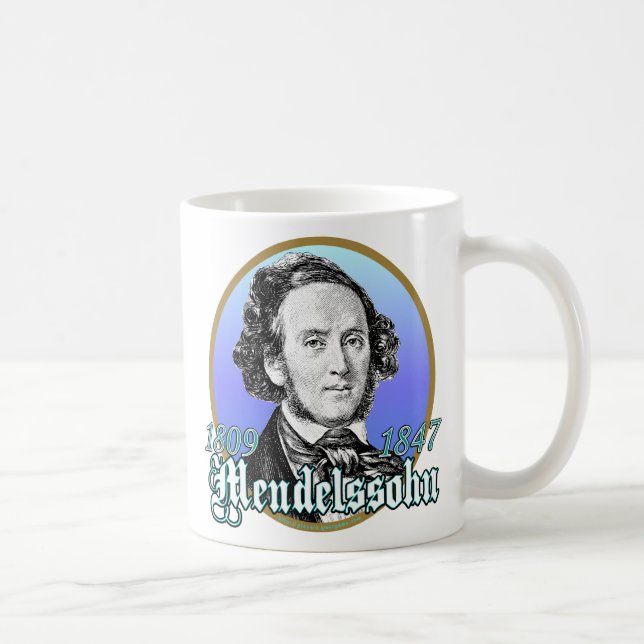 Felix Mendelssohn Coffee Mug (Right)