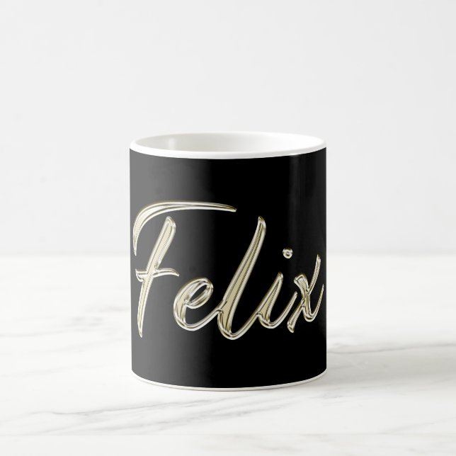 Felix Name whitegold Tasse de thé (Centre)