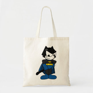 Felix the Hero — Cute Cartoon Superhero Design Tote Bag