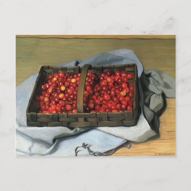 Felix Vallotton - Basket of Cherries Postcard (Front)