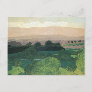 Felix Vallotton - Landscape in Romanel Postcard