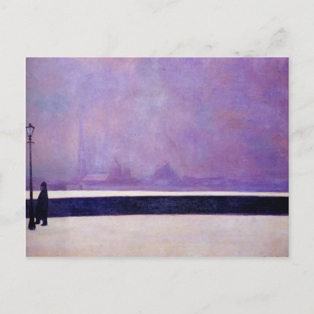 Felix Vallotton - Neva, light fog Postcard (Front)