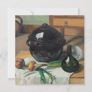 Felix Vallotton, Ognons et Soupere, Card