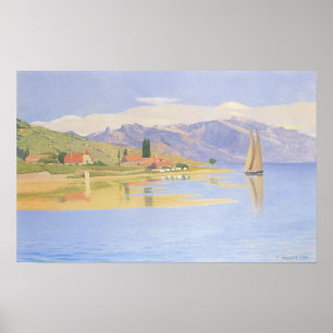 Felix Vallotton-The port of Pully Poster