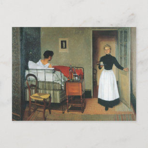 Felix Vallotton - The sick Postcard