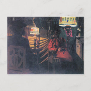 Felix Vallotton - The visit Postcard