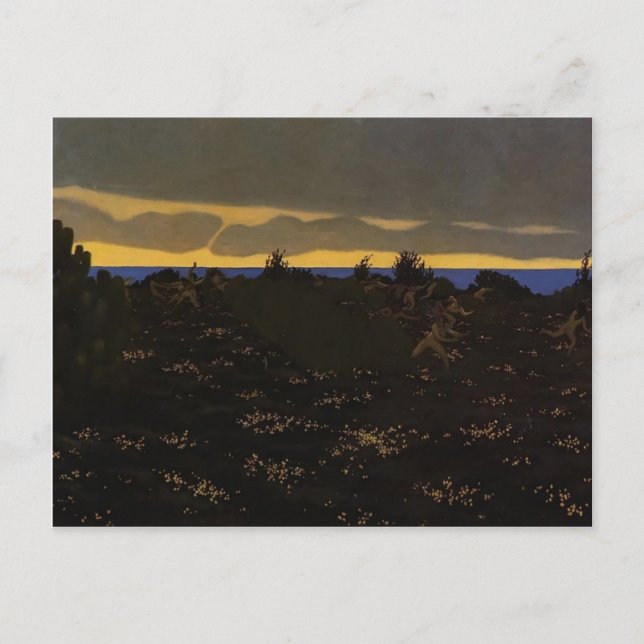 Felix Vallotton - Twilight Postcard (Front)