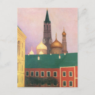 Felix Vallotton - View of the Kremlin in Moscow Postcard