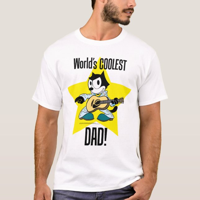 Felix World's Coolest Dad T-Shirt (Front)