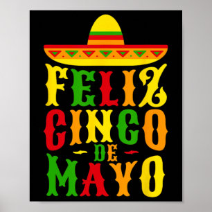Feliz Cinco De Mayo Mexican Festival Party 1 Poster
