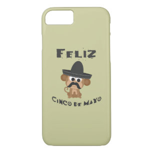 Feliz Cinco De Mayo Monkey Case-Mate iPhone Case