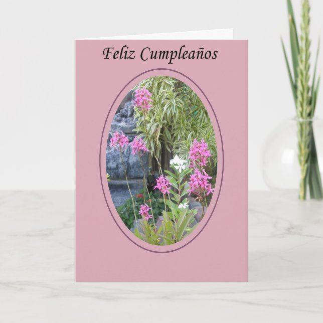 Feliz Cumpleaños Card (Front)