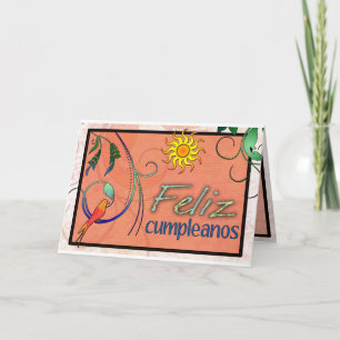 Feliz Cumpleanos Card