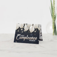 ¡FELIZ Cumpleaños, MI AMOR | Carte de vœux