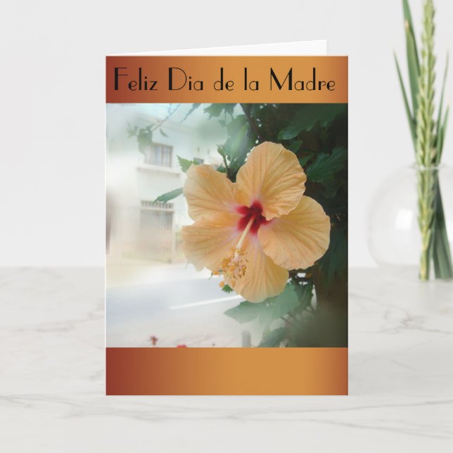 Feliz Dia de la Madre 2 Card (Front)