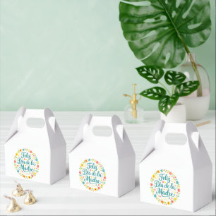 Feliz Dia De La Madre Mother's Day Calligraphy    Favor Box