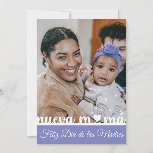 Feliz Dia de las Madres Carte Espagnole de voeux (Devant)