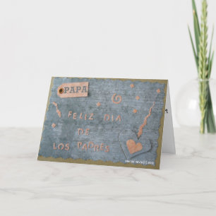 Feliz Dia de Los Padres - Papa (Personalize) Card
