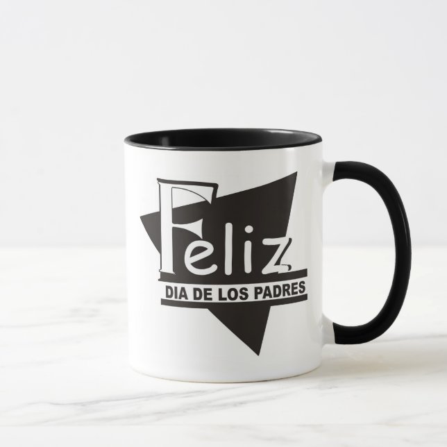 Feliz Dia de los Padres© Taza Mug (Right)