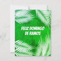 Feliz Domingo de Ramos Palm Sunday Portuguese