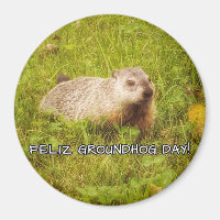 Feliz Groundhog Day ! aimant