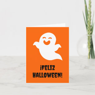 Feliz Halloween (Spanish Halloween)  Card