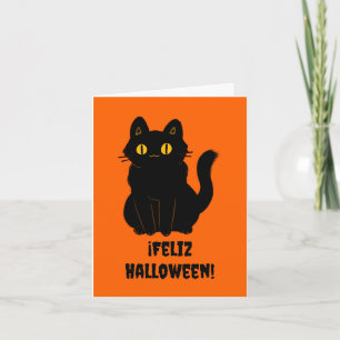 Feliz Halloween (Spanish Halloween) Card