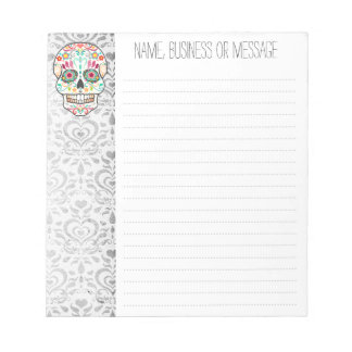 Feliz Muertos - Bloc-notes crâne de sucre personna