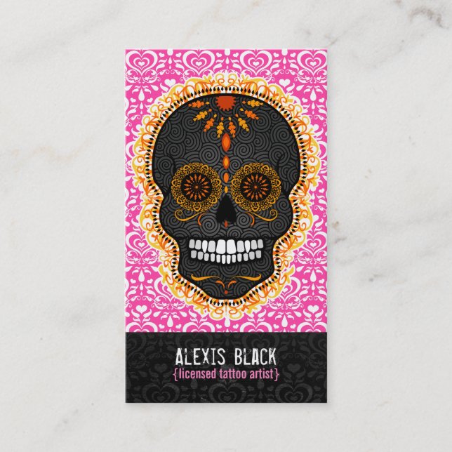 Feliz Muertos - carte faite sur commande de (Devant)