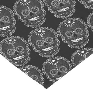 Feliz Muertos - Chic Sugar Skulls Table Runner