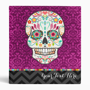 Feliz Muertos - Custom Sugar Skull Binder