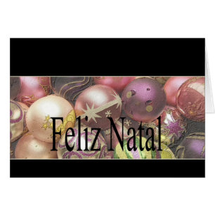 Feliz Natal - Carte de Noël portugaise