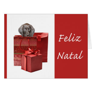 Feliz Natal german shorthaired pointer Chistmas