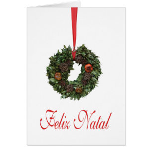 Feliz Natal, Portuguese Christmas card