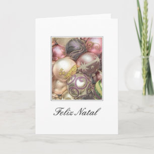 Feliz Natal - Portuguese Christmas Card