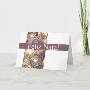 Feliz Natal, Portuguese Christmas card