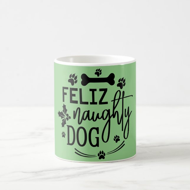 feliz naughty dog coffee mug (Center)