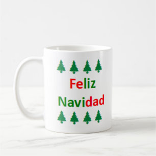 feliz navidad2 coffee mug