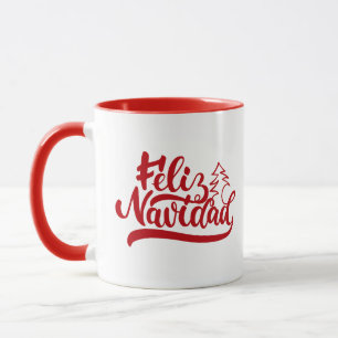 Feliz Navidad 11oz Café Mug