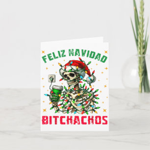 Feliz Navidad Achos Shirt Merry Xmas Christmas Lig Card