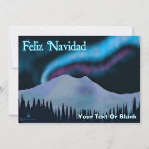 Feliz Navidad - Blue Aurora