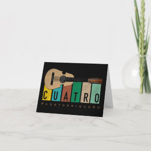 Feliz Navidad Boricua Holiday Card