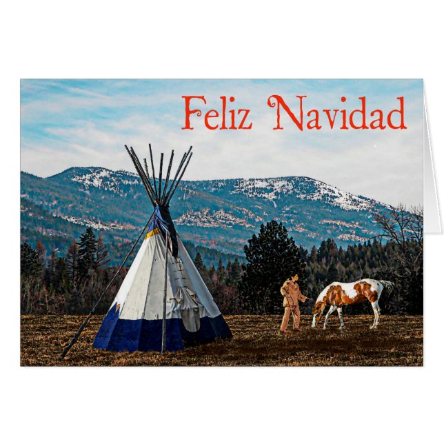 Feliz Navidad - Camp d'hiver (Devant horizontal)